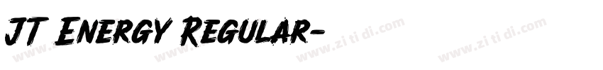JT Energy Regular字体转换
